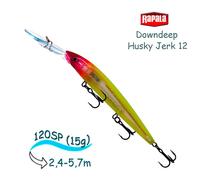 Воблер RAPALA Downdeep Husky Jerk 12, GCL, Цвет: GCL, Вес гр: 15, Длина, мм: 120 мм, фото 