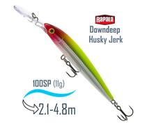 Воблер RAPALA Downdeep Husky Jerk 10, CLN, Цвет: CLN, Вес гр: 11, Длина, мм: 100 мм, фото 