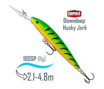 Воблер RAPALA Downdeep Husky Jerk 10, FT, Цвет: FT, Вес гр: 11, Длина, мм: 100 мм, фото 