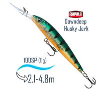 Воблер RAPALA Downdeep Husky Jerk 10, GP, Цвет: GP, Вес гр: 11, Длина, мм: 100 мм, фото 
