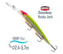 Воблер RAPALA Downdeep Husky Jerk 12, CLS, Цвет: CLS, Вес гр: 15, Длина, мм: 120 мм, фото 