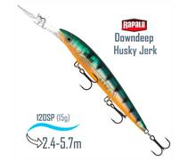 Воблер RAPALA Downdeep Husky Jerk 12, GP, Цвет: GP, Вес гр: 15, Длина, мм: 120 мм, фото 