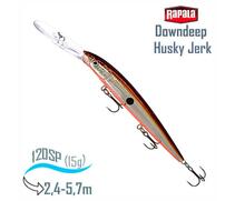 Воблер RAPALA Downdeep Husky Jerk 12, SBR, Цвет: SBR, Вес гр: 15, Длина, мм: 120 мм, фото 