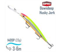 Воблер RAPALA Downdeep Husky Jerk 14, CLS, Цвет: CLS, Вес гр: 23, Длина, мм: 140 мм, фото 