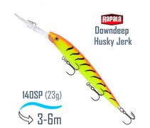 Воблер RAPALA Downdeep Husky Jerk 14, HT, Цвет: HT, Вес гр: 23, Длина, мм: 140 мм, фото 