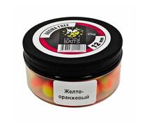 Lion Baits Бойлы плавающие Pop-Up "Aroma Free" (без аромы) желто-оранжевые 12 мм, Вкус: без вкуса, Расцветка: желто-оранжевый, Диаметр (мм): 12, фото 