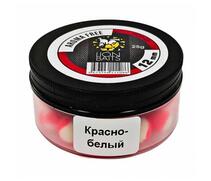 Lion Baits Бойлы плавающие Pop-Up "Aroma Free" (без аромы) красно-белые 12 мм, Вкус: без вкуса, Расцветка: красно-белый, Диаметр (мм): 12, фото 
