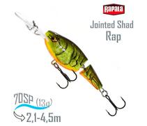 Воблер RAPALA Jointed Shad Rap 07, FCW, Цвет: FCW, Вес гр: 13, Длина, мм: 70 мм, фото 
