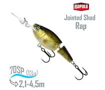 Воблер RAPALA Jointed Shad Rap 07, W, Цвет: W, Вес гр: 13, Длина, мм: 70 мм, фото 