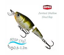 Воблер RAPALA Jointed Shallow Shad Rap 05, YP, Цвет: YP, Вес гр: 7, Длина, мм: 50 мм, фото 
