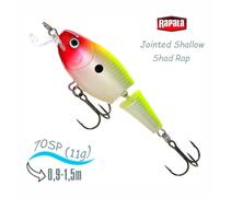 Воблер RAPALA Jointed Shallow Shad Rap 07, CLN, Цвет: CLN, Вес гр: 11, Длина, мм: 70 мм, фото 