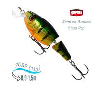 Воблер RAPALA Jointed Shallow Shad Rap 07, P, Цвет: P, Вес гр: 11, Длина, мм: 70 мм, фото 