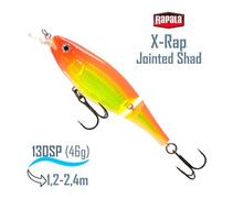Воблер RAPALA X-Rap Jointed Shad 13, HH, Цвет: HH, Вес гр: 46, Длина, мм: 130 мм, фото 