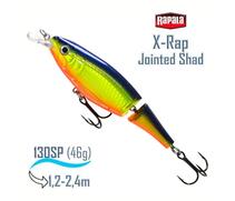 Воблер RAPALA X-Rap Jointed Shad 13, HS, Цвет: HS, Вес гр: 46, Длина, мм: 130 мм, фото 
