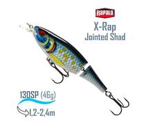Воблер RAPALA X-Rap Jointed Shad 13, SCRB, Цвет: SCRB, Вес гр: 46, Длина, мм: 130 мм, фото 