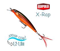 Воблер RAPALA X-Rap 10, RUCW, Цвет: RUCW, Вес гр: 13, Длина, мм: 100 мм, фото 