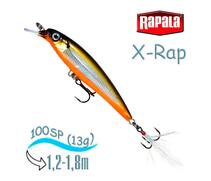 Воблер RAPALA X-Rap 10, TOSD, Цвет: TOSD, Вес гр: 13, Длина, мм: 100 мм, фото 