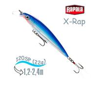 Воблер RAPALA X-Rap 12, SB, Цвет: SB, Вес гр: 22, Длина, мм: 120 мм, фото 
