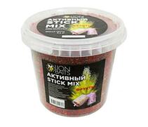 Lion baits Stick mix Активный "Фрукты" ведро 600 гр, Вкус: Фрукты, фото 