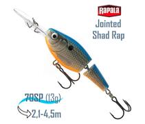 Воблер RAPALA Jointed Shad Rap 07, BSD, Цвет: BSD, Вес гр: 13, Длина, мм: 70 мм, фото 