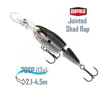 Воблер RAPALA Jointed Shad Rap 07, CH, Цвет: CH, Вес гр: 13, Длина, мм: 70 мм, фото 