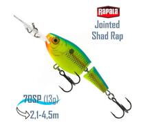 Воблер RAPALA Jointed Shad Rap 07, PRT, Цвет: PRT, Вес гр: 13, Длина, мм: 70 мм, фото 