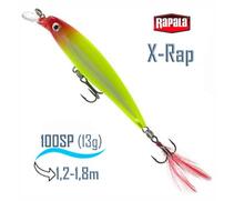 Воблер RAPALA X-Rap 10, CLN, Цвет: CLN, Вес гр: 13, Длина, мм: 100 мм, фото 