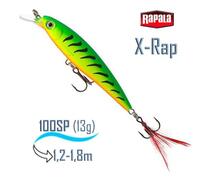 Воблер RAPALA X-Rap 10, FTU, Цвет: FTU, Вес гр: 13, Длина, мм: 100 мм, фото 