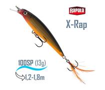 Воблер RAPALA X-Rap 10, G, Цвет: G, Вес гр: 13, Длина, мм: 100 мм, фото 