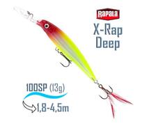 Воблер RAPALA X-Rap Deep 10, CLN, Цвет: CLN, Вес гр: 13, Длина, мм: 100 мм, фото 