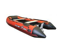 Надувная лодка Polar Bird 360M NEW Merlin Кречет (стеклокомпозит)черный красный, Цвет: черный/красный, фото 