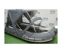 Комбинированный тент-трансформер для лодки Riverboats RB 410-430, RB 410-430 НДНД, фото 
