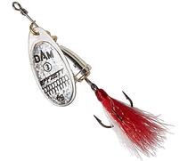 Блесна вращающаяся DAM FZ Executor Dressed Spinner #1 3g S Reflex Silver, фото 