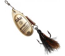 Блесна вращающаяся DAM FZ Standard Dressed Spinner #1 3g S Gold, фото 
