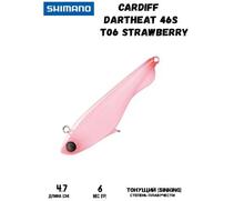 Воблер SHIMANO Cardiff Dartheat 46S 47mm 4,6g T06 Strawberry, Цвет: T06 Strawberry, Вес гр: 4,6, Длина, мм: 47 мм, фото 