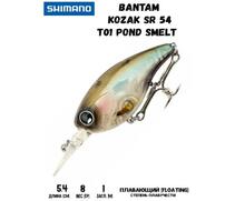 Воблер SHIMANO Bantam Kozak SR 54mm 8g T01 Pond Smelt, Цвет: T01 Pond Smelt, Вес гр: 8, Длина, мм: 54 мм, фото 