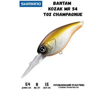 Воблер SHIMANO Bantam Kozak MR 54mm 8g T02 Champagnue, Цвет: T02 Champagnue, Вес гр: 8, Длина, мм: 54 мм, фото 