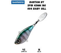 Воблер SHIMANO Bantam BT Spin 45mm 18g 004 Baby Gill, Цвет: 004 Baby Gill, Вес гр: 18, Длина, мм: 45 мм, фото 