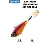 Воблер SHIMANO Bantam BT Spin 45mm 18g 007 Red Gold, Цвет: 007 Red Gold, Вес гр: 18, Длина, мм: 45 мм, фото 