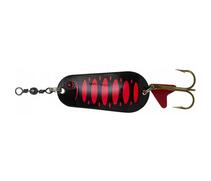 Блесна колебающаяся DAM FZ Standard Spoon 5.5cm 22g S Fluo Red/Black Uv, фото 