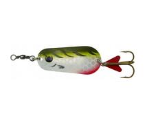 Блесна колебающаяся DAM FZ Standard Spoon 5.5cm 22g S Olive/Chartreuse Tiger Uv, фото 