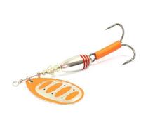 Блесна вращающаяся SAVAGE GEAR Rotex Spinner #4 11g S, Fluo Orange/Silver, фото 