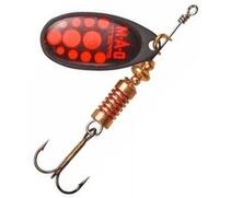 Блесна вращающаяся DAM FZ Standard Spinner #2 4g S Black Red, фото 