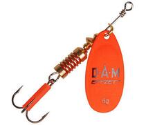 Блесна вращающаяся DAM FZ Fluo Spinner #1 3g S Orange, фото 