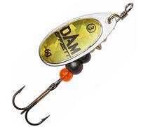 Блесна вращающаяся DAM FZ Fluo Spinner #1 3g S Gold Prisma, фото 