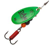 Блесна вращающаяся DAM FZ Fluo Spinner #1 3g S Green, фото 