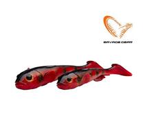 Приманка мягкая SAVAGE GEAR 3D Goby Shad 20cm 60g Red Bullhead UV 2pcs Blister, фото 