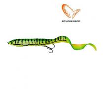 Приманка мягкая SAVAGE GEAR 3D Hard Eel 2+1 17cm 50g SS Firetiger, фото 