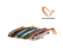 Приманка мягкая SAVAGE GEAR 3D River Roach 14cm 28g Dark Water Mix 4шт, фото 