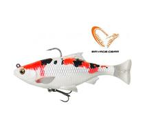 Приманка мягкая SAVAGE GEAR 3D Roach Pulsetail 10cm 17.5g S Koi 2pcs, фото 